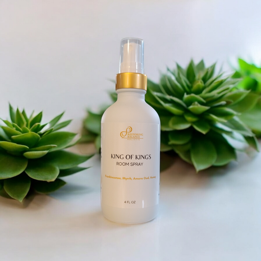 King of Kings Anointed Room Spray - Restoring Balance Shop